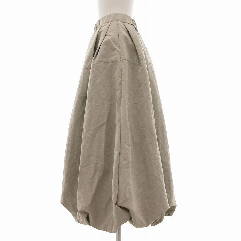 TAGEECHITA 25SS HEM BALLOON WRINKLE SKIRT ヘムバルーン