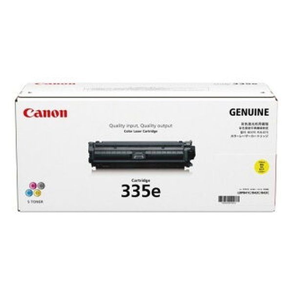 【新品･翌営業日出荷】Canon  キヤノン  CRG-335EYEL トナーカートリッジ335e（イエロー） (2407860)