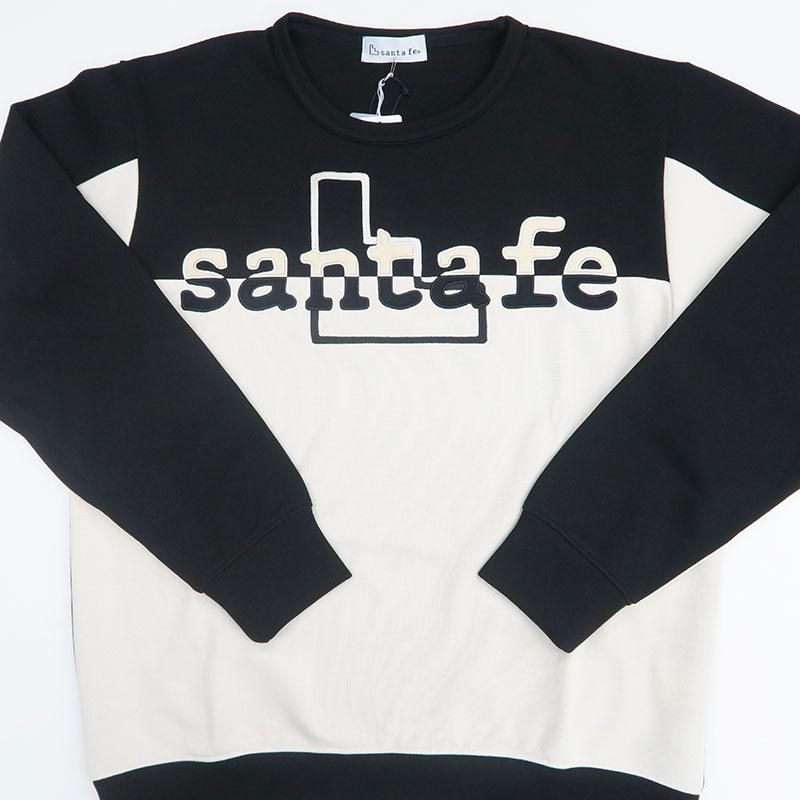 サンタフェ WF切替 フロントロゴクルー トレーナー ショガーパンツ