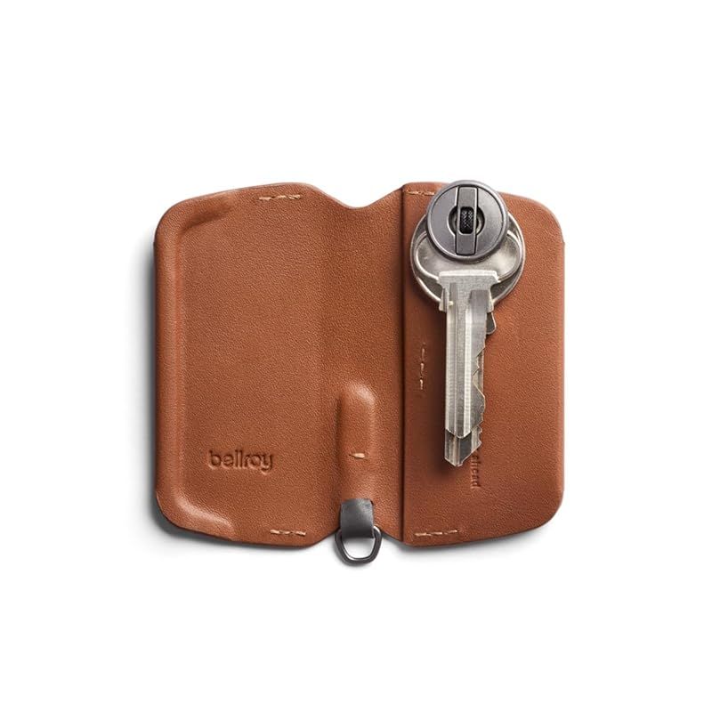 Bellroy Key Cover Third Edition レザーキーケース カギ2～4本を収納 - Caramel
