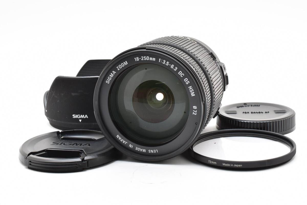 ☆良品☆ シグマ SIGMA 18-250mm F3.5-6.3 DC OS HSM キヤノン用 標準 