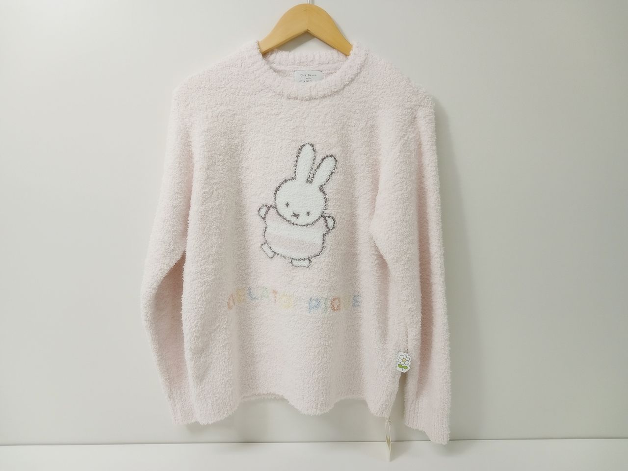 ジェラートピケ Dick Bruna 大人用 グレー　ミッフィー　上下セット ジェラートピケ Dick Bruna 大人用 グレー ミッフィー 上下