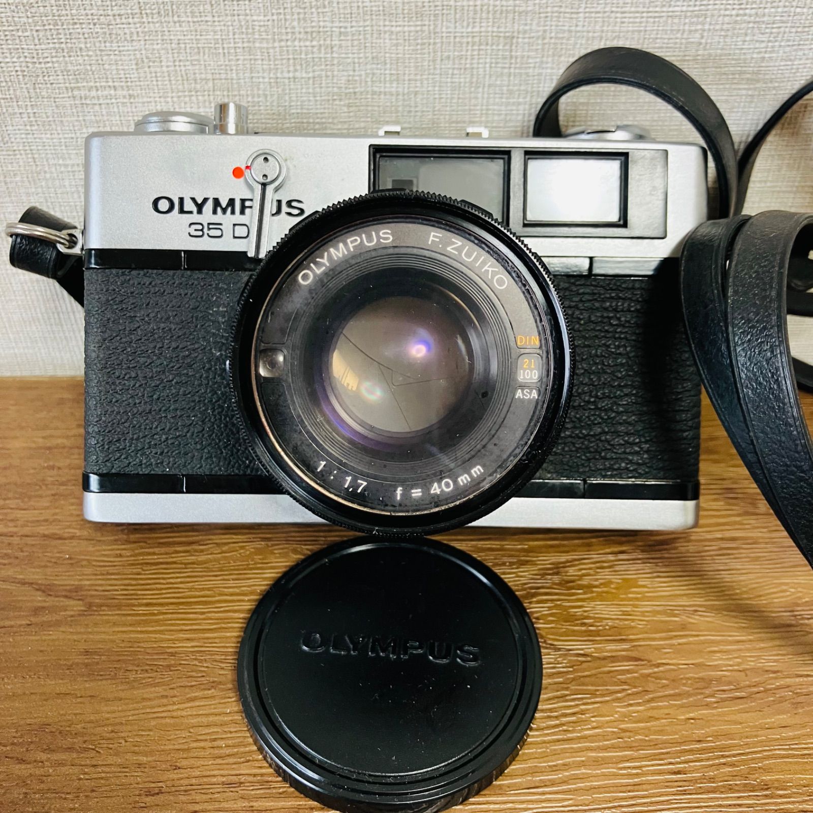 Olympus 35 DC フィルムカメラ キャップ付 ジャンク品