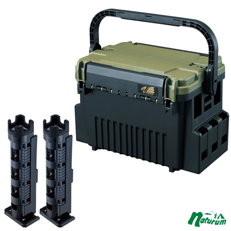 メイホウ MEIHO 明邦 VS-7090N×ロッドスタンド BM-300 Light な3セット Cブラック×ブラック