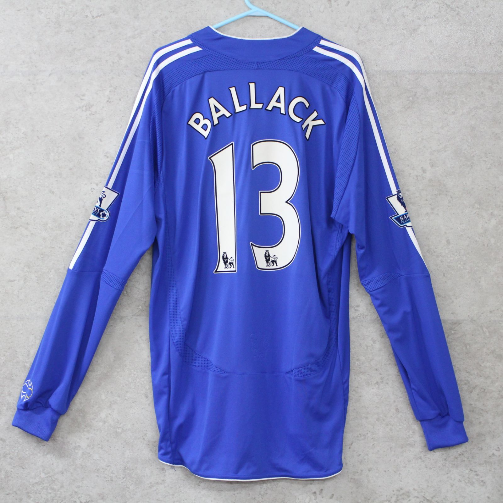 S150)adidas/アディダス BALLACK/ミヒャエルバラック 背番号13 CHELSEA 