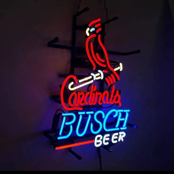 ネオンサイン ロゴネオン管 Budweiser ビアガーデン看板 お洒落