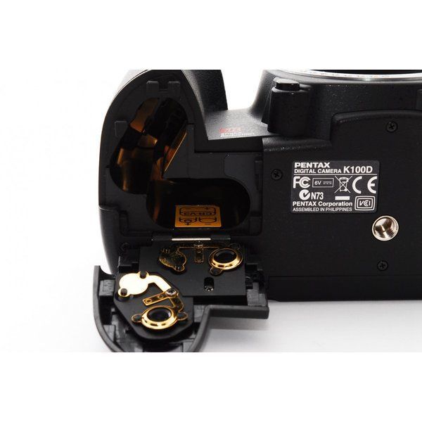 ペンタックス PENTAX K100D レンズキット ブラック 美品 手ぶれ