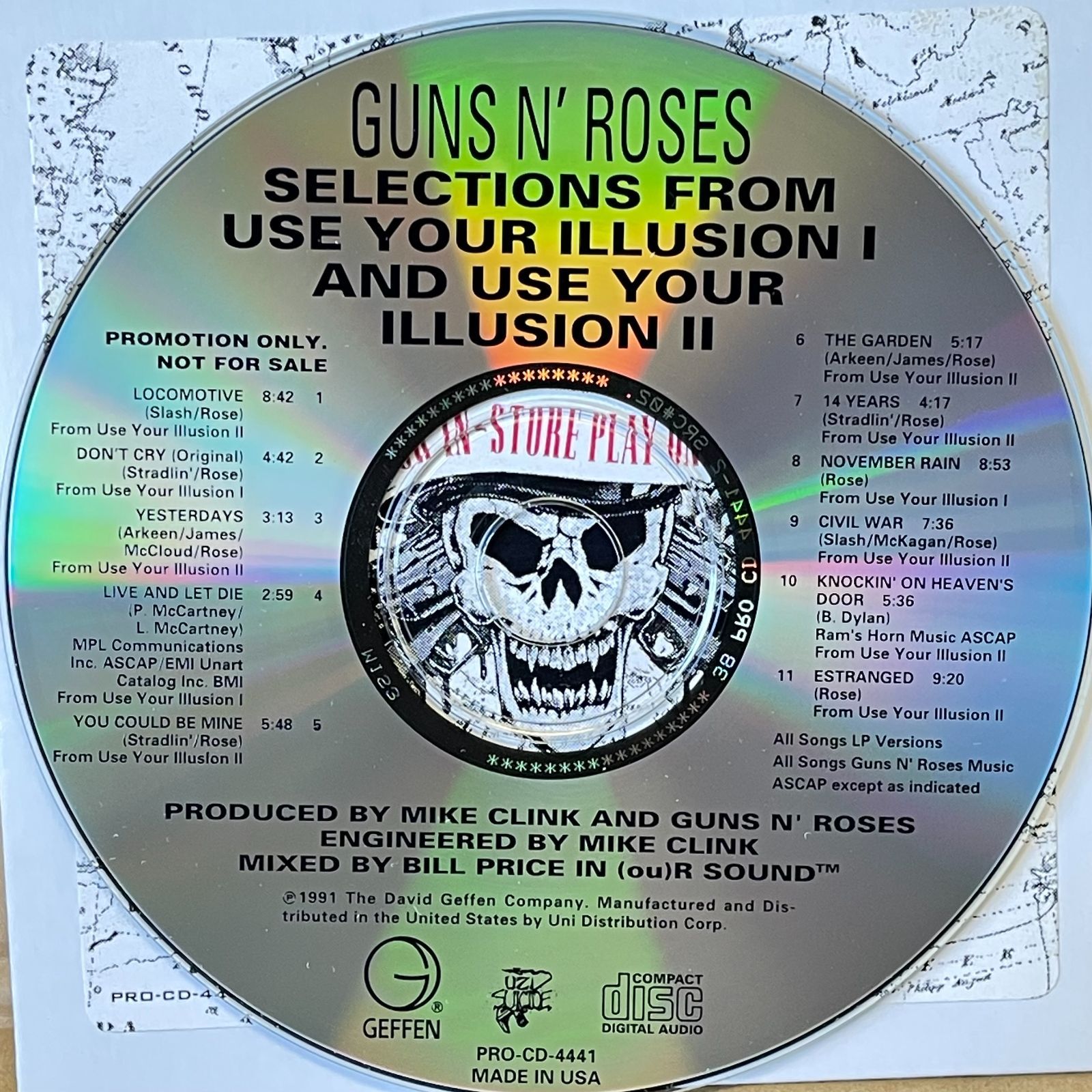 GUNS N ROSES 直輸入盤ライブ