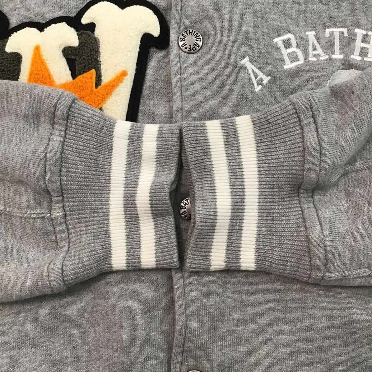 BAPESTA ワッペン スウェット スタジャン Sサイズ a bathing ape