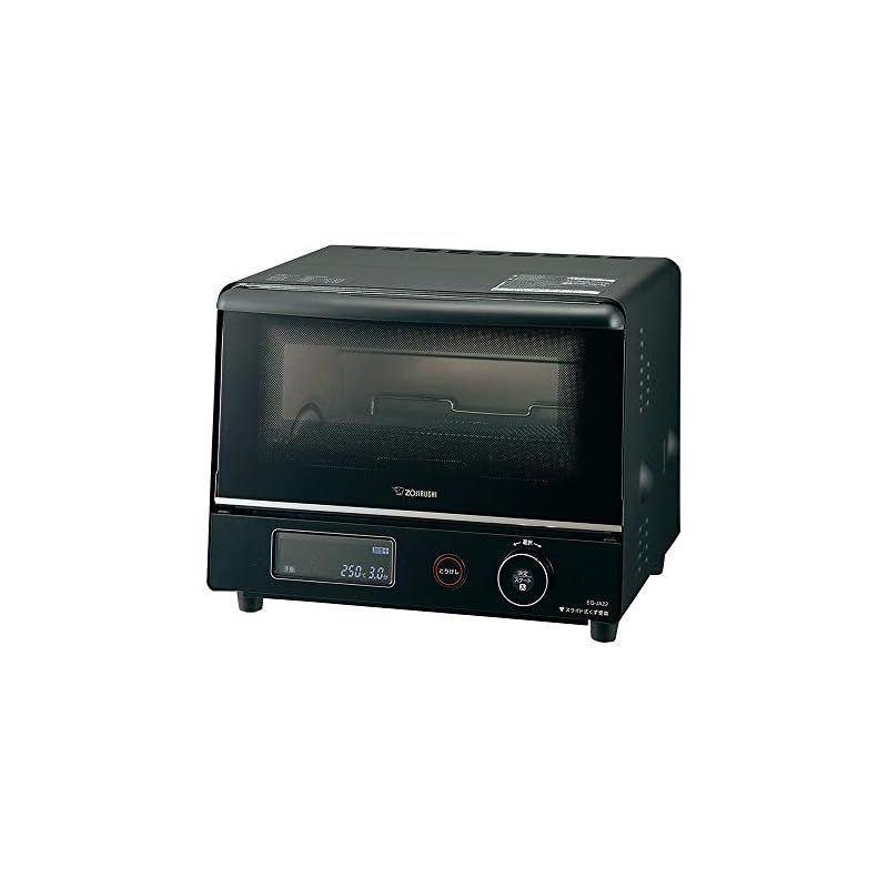 象印マホービン オーブントースター 2枚焼き ブラック EQ-JA22-BA