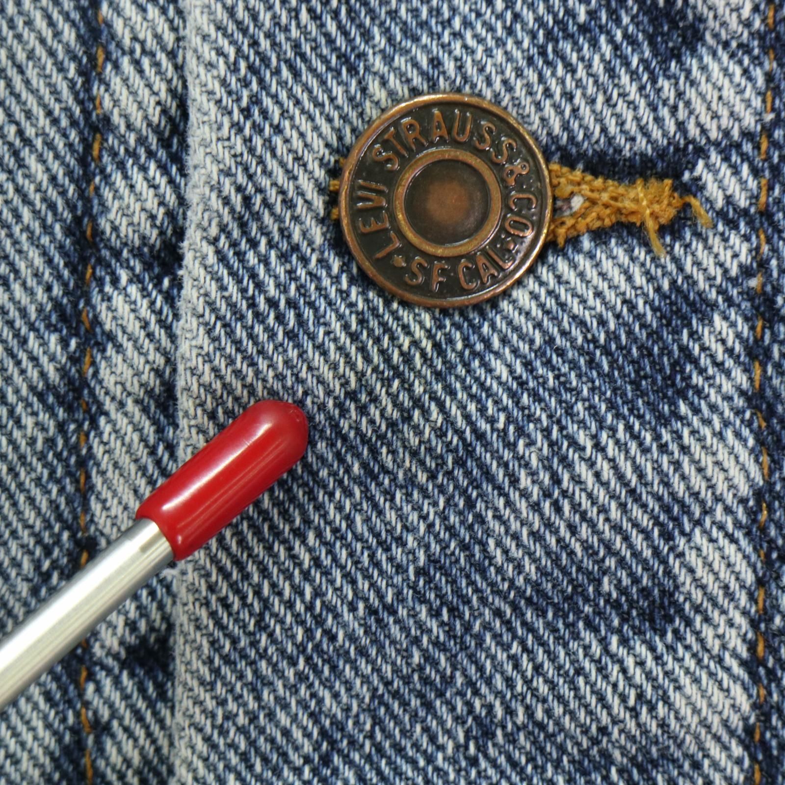 90年代 USA製 Levi's リーバイス 70417-4891 デニムジャケット ブルー