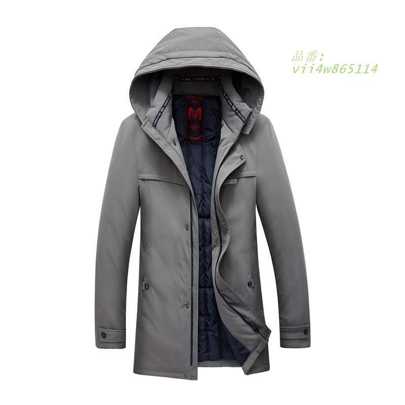 メンズ 脱着式フード