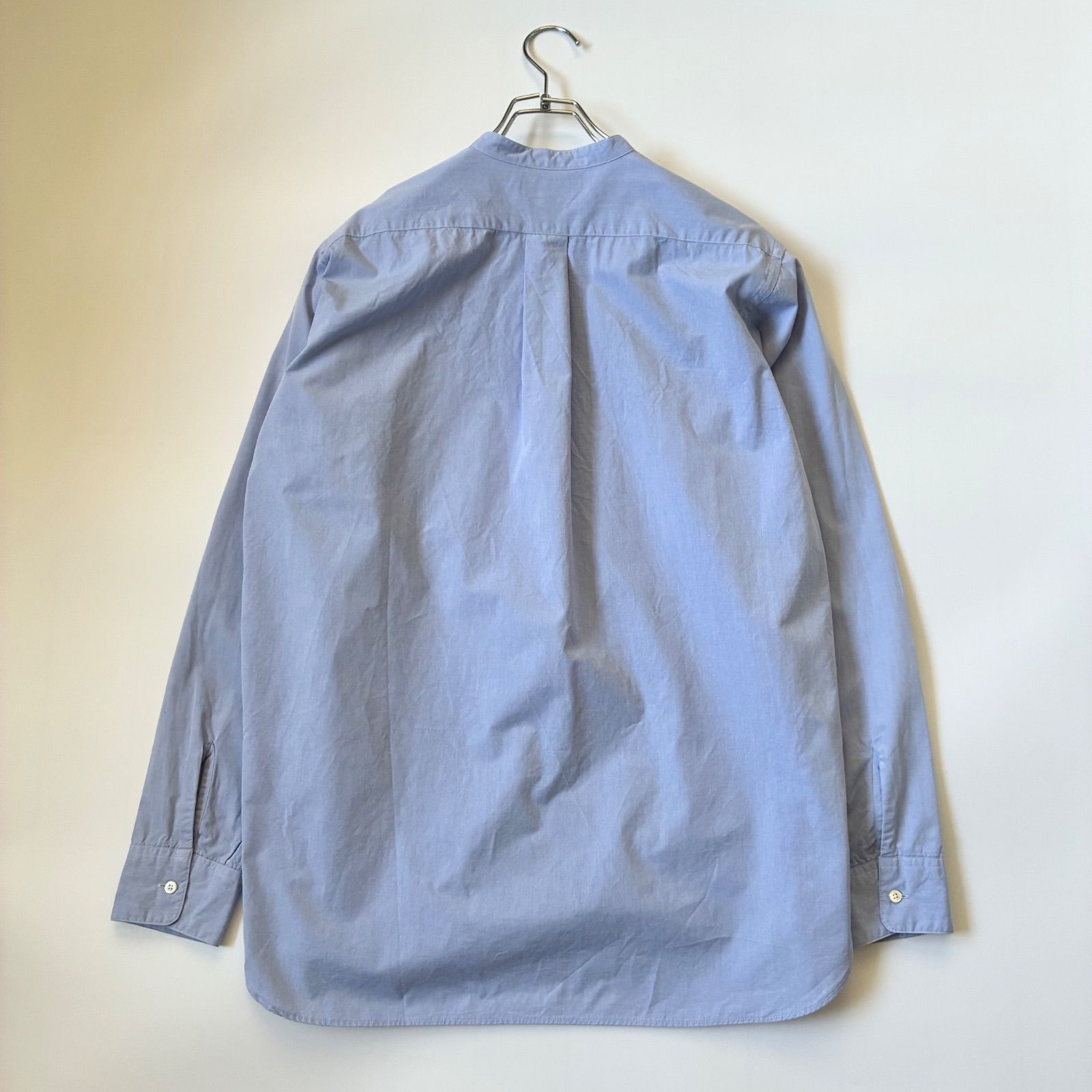 BEAMS F ターコイズマドラスチェックボタンダウンシャツ 40 15-3/4