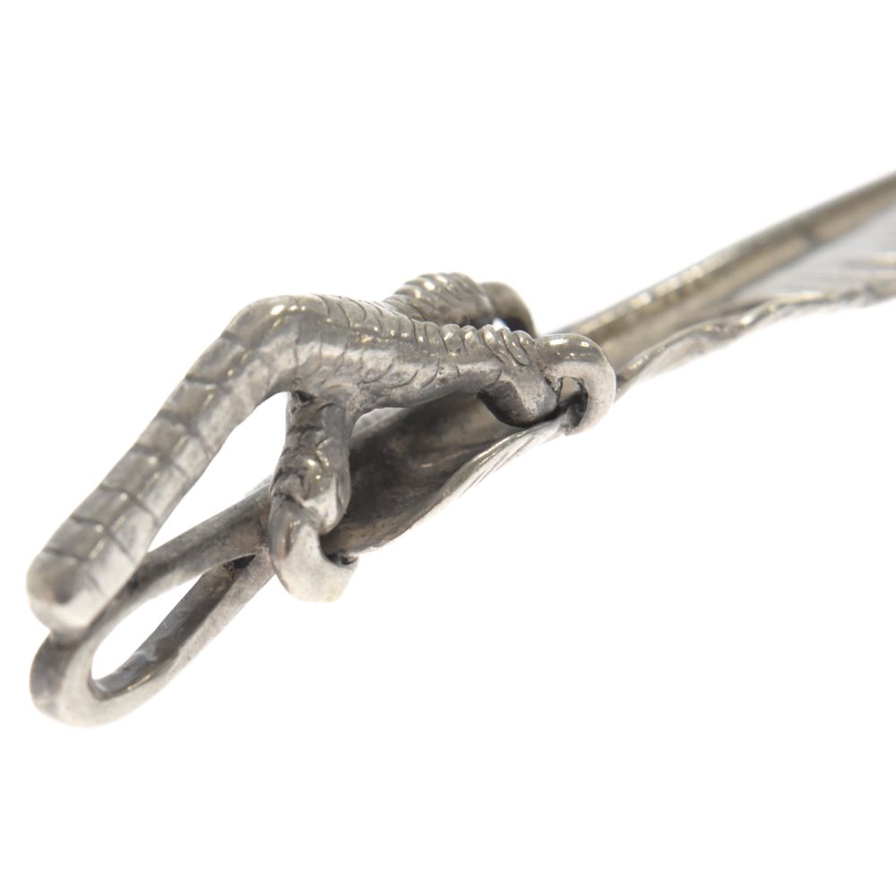 goro's (ゴローズ) 【オールド】銀爪メタル付き特大フェザー 右向き