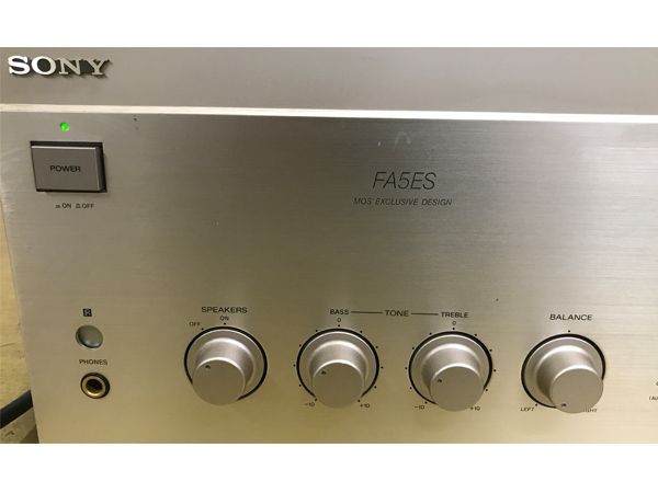 SONY ソニー TA-FA5ES プリメインアンプ ジャンク - メルカリ