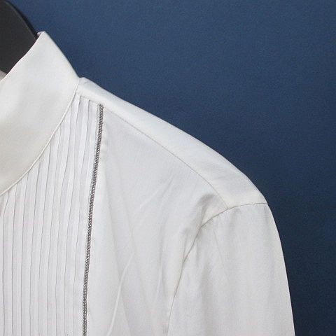 ブルネロクチネリ BRUNELLO CUCINELLI 長袖 シャツ ブラウス S 白系