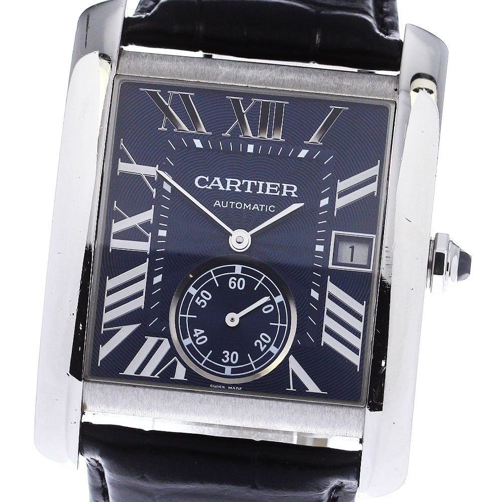 カルティエ Cartier タンクアングレーズLM  メンズ