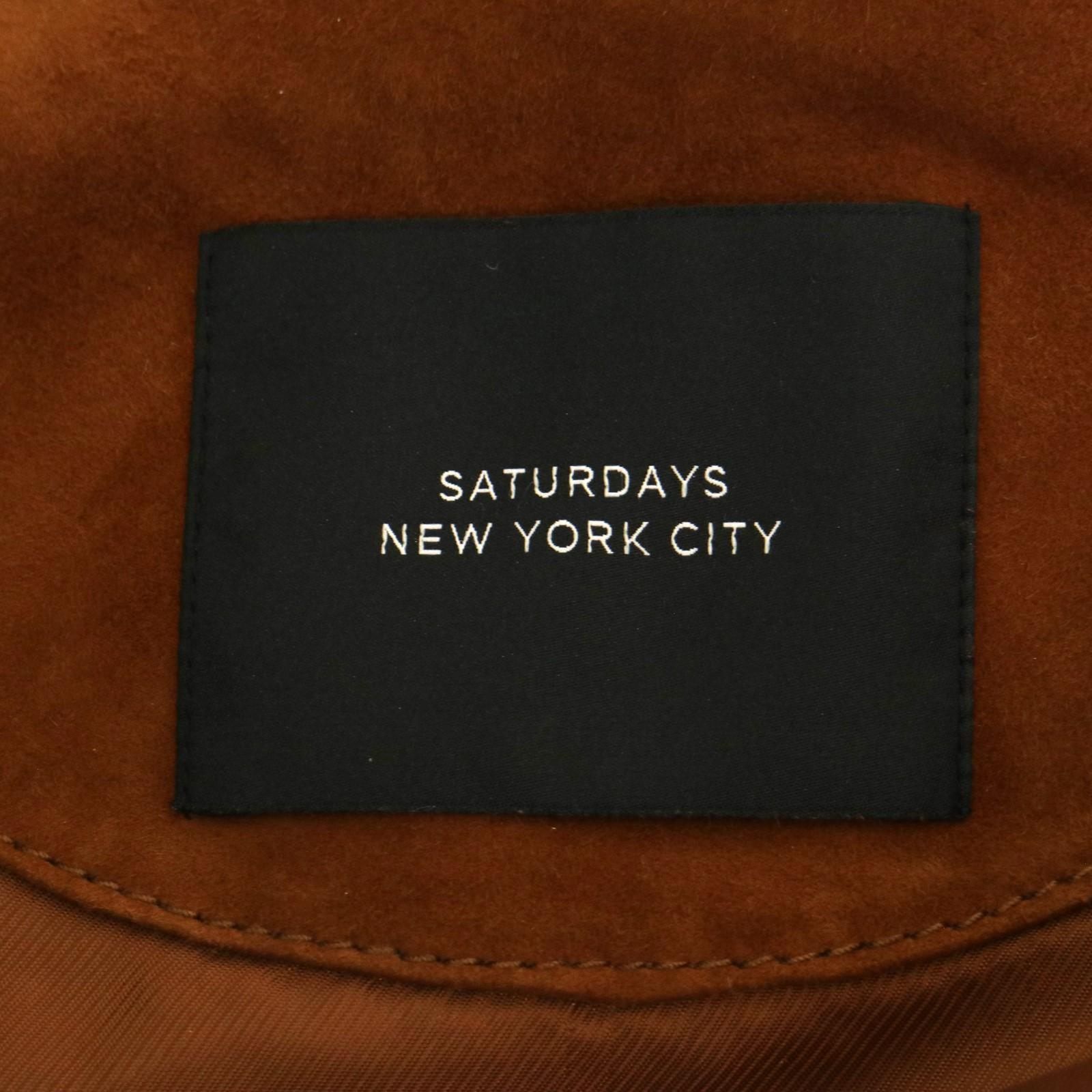 Saturdays NYC サタデーズ Harrison Suede トラッカージャケット