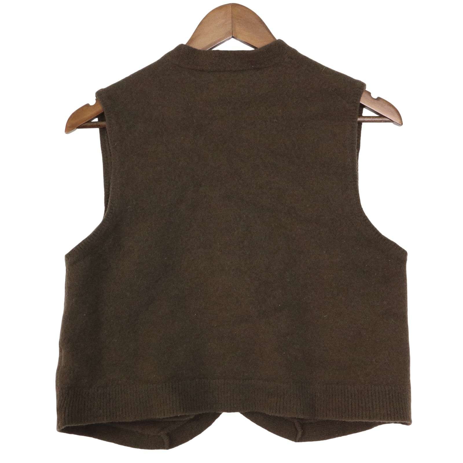 MHL. マーガレットハウエル ウール 100％ ニット ベスト MHL