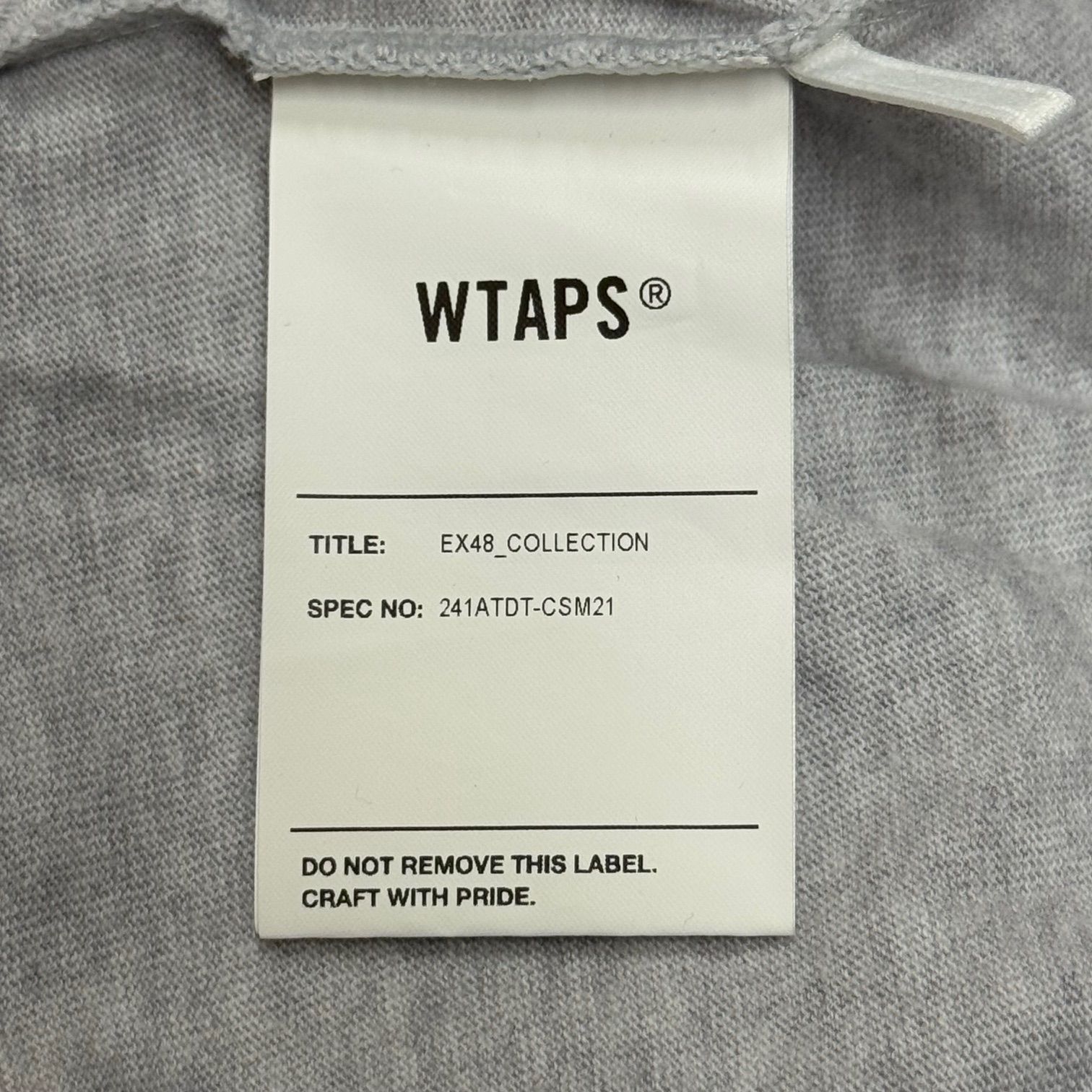 WTAPS 24SS Academy / SS / Cotton. College 