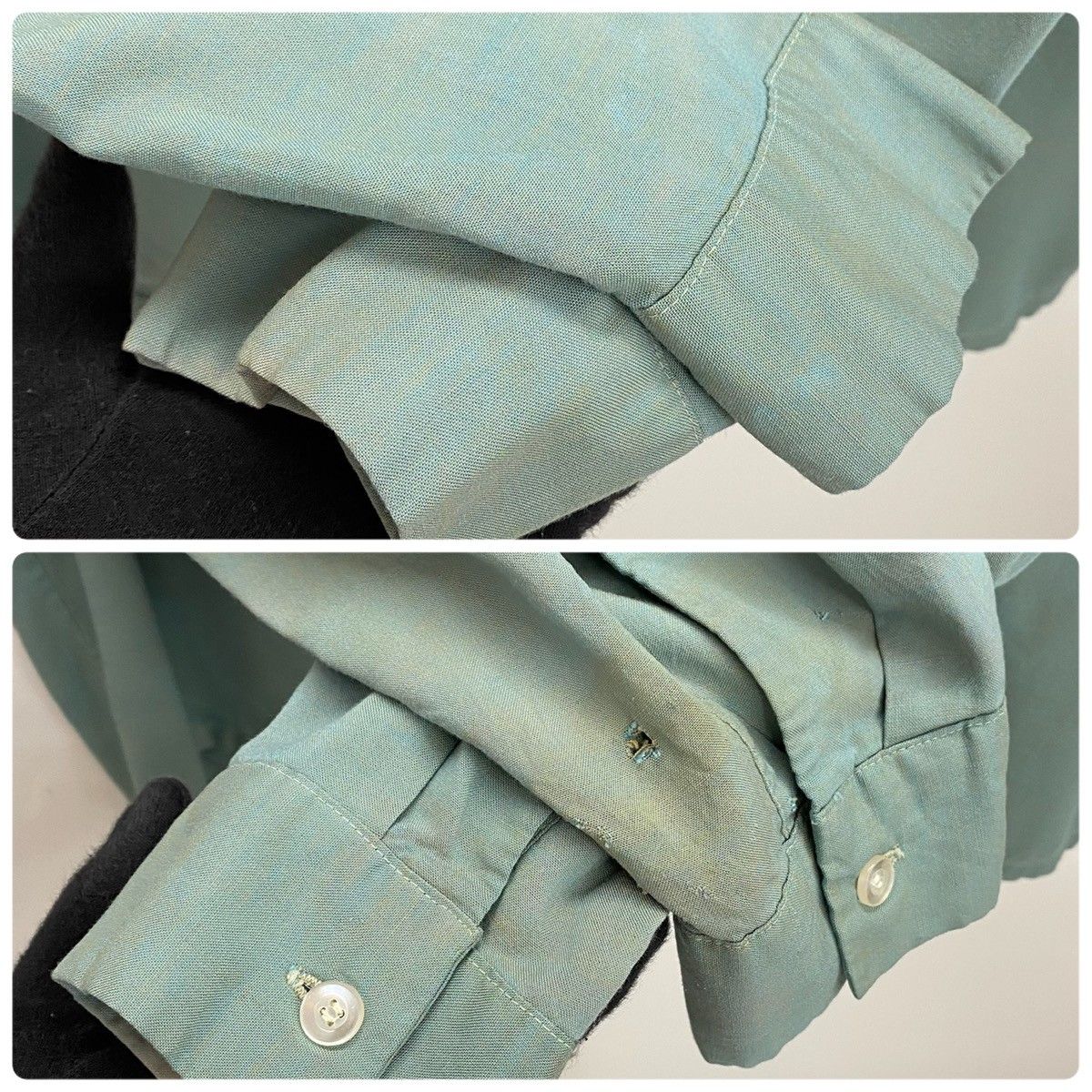 推定60~70S レーヨンシャツ AMERICAN Casuals 美品 ヴィンテージ vintage 60's Campus Washable USA製 レーヨン