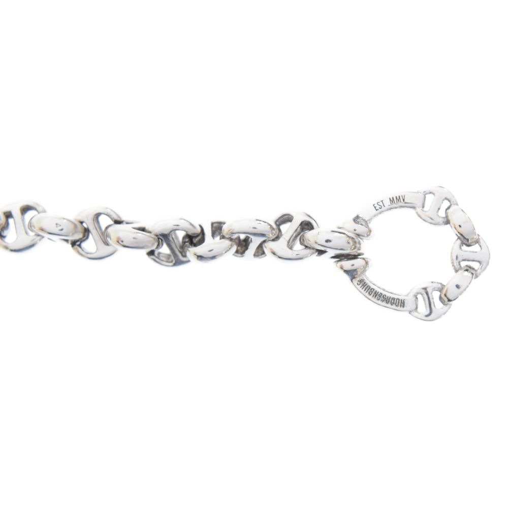 HOORSENBUHS (ホーセンブース) 5MM OPEN-LINK BRACELET プラチナ