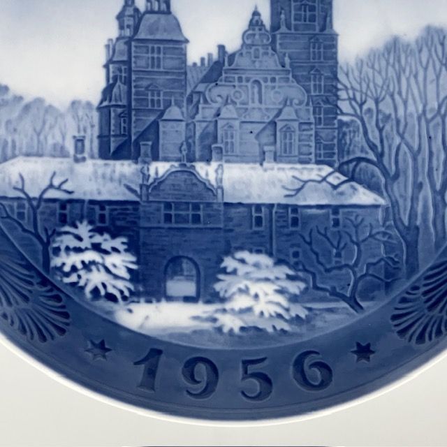 ロイヤルコペンハーゲン イヤープレート 1956年 Rosenborg Castle Copenhagen ローゼンボー城 WWW_SKLAD-KIRPICHA_RU