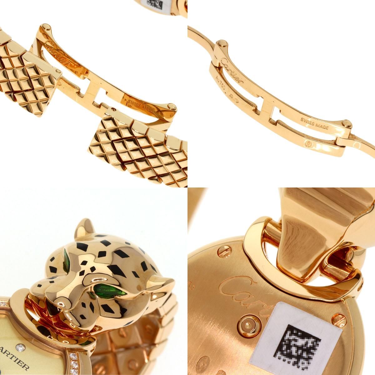 CARTIER カルティエ HPI01381 パンテール 未使用 時刻合わせピン付 ダイヤモンド 腕時計 K18PG K18PG レディース [中古] 楽天市場】カルティエ HPI01381 パンテール 未使用 時刻合わせピン付