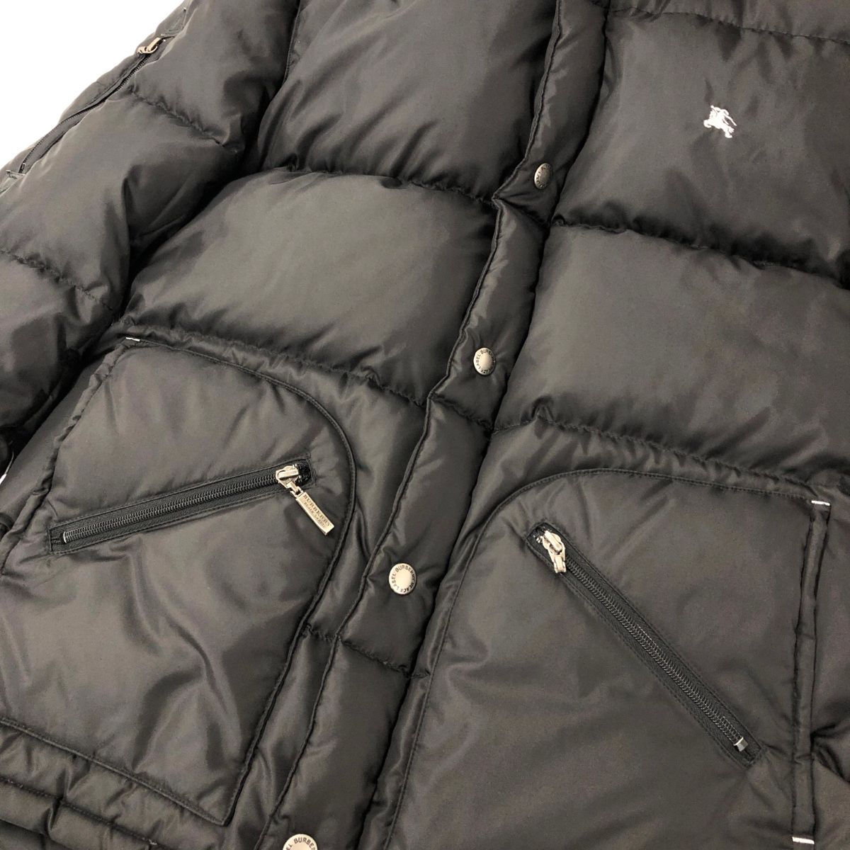 良好 BURBERRY BLACK LABEL バーバリーブラックレーベル ダウン 