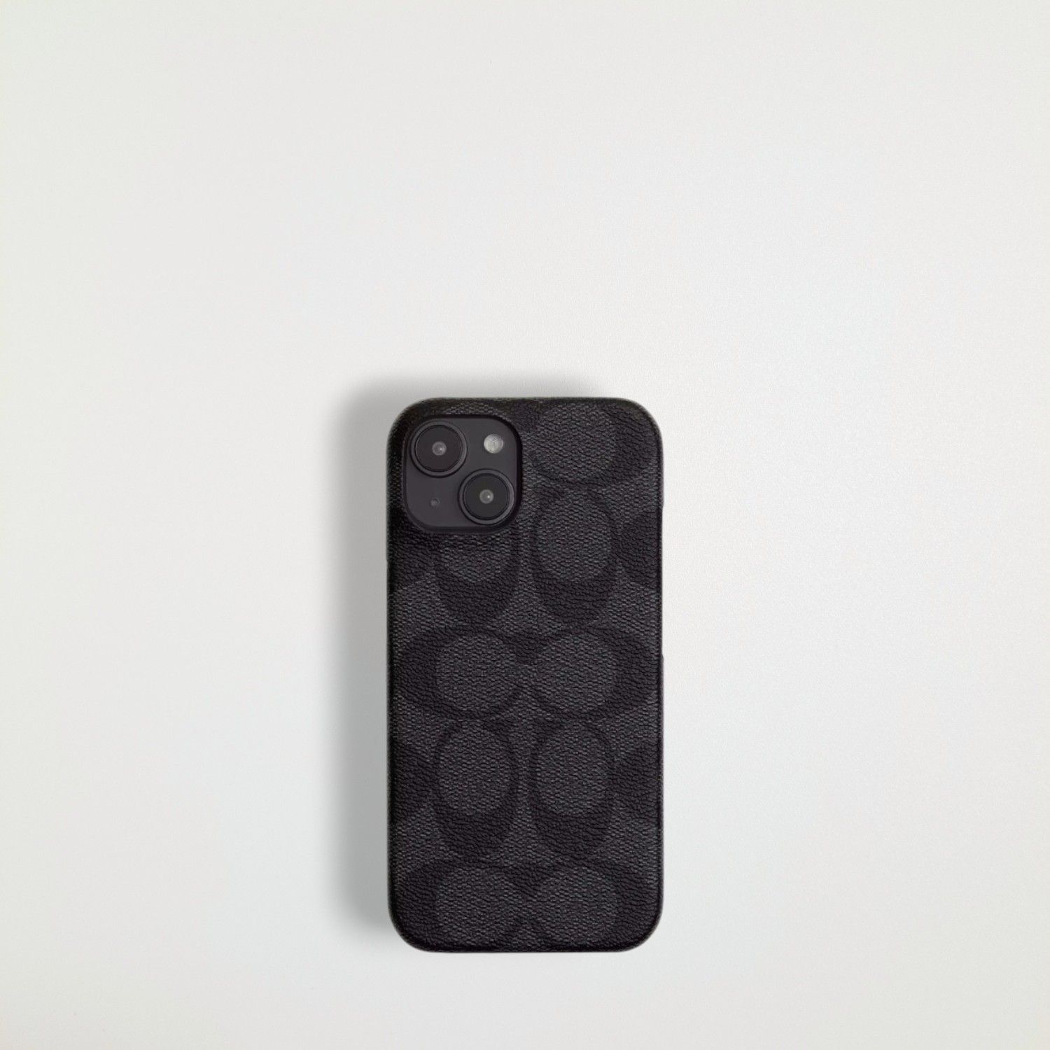 【CO-417】コーチ COACH IPHONE 15 ケース・シグネチャー キャンバス