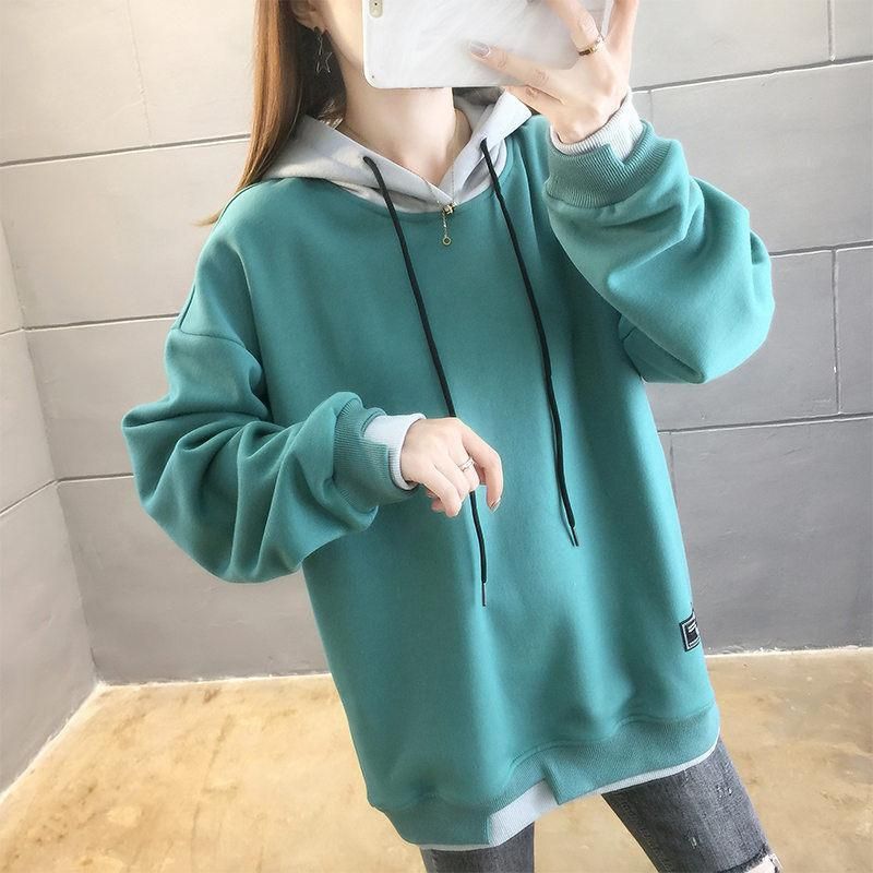 パーカー レディース 韓国 裹起毛 ぶかぶか 20代 ゆったり かわいい 秋冬 きれいめ 着痩せ 長袖 おしゃれ 秋 オーバーサイズ 可愛い ス sweetdoor_my20231004-lkhf4
