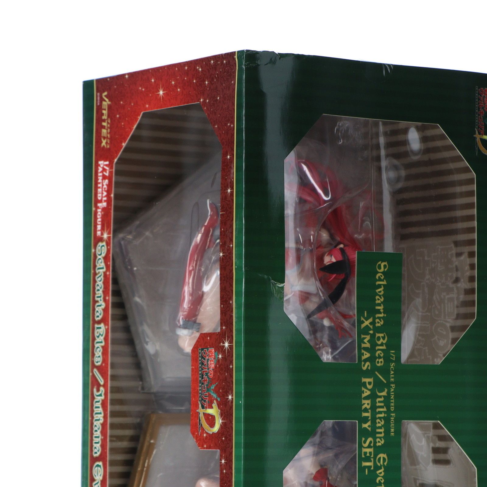 戦場のヴァルキュリア DUEL X'mas Party SET フィギュア 未開封】戦ヴァル セルベリア／ユリアナ X'mas Party SET