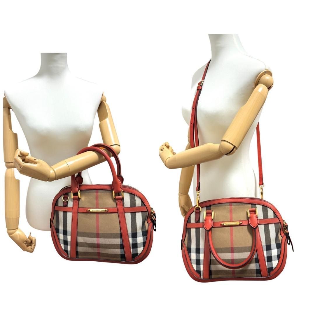 Burberry バーバリー トートバッグ ショルダーバッグ 2way 斜め掛け ノバチェック♯1969