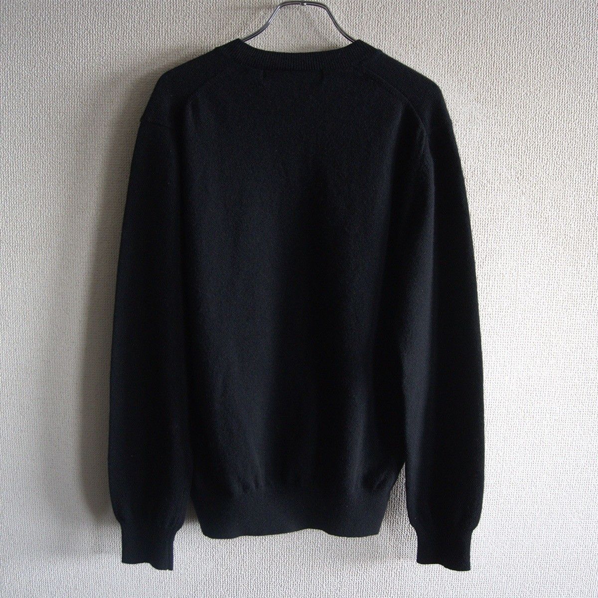 AD1999 COMME des GARCONS HOMME PLUS 90s ウール カーディガン ブラック 90年代 コムデギャルソンオムプリュス25100256