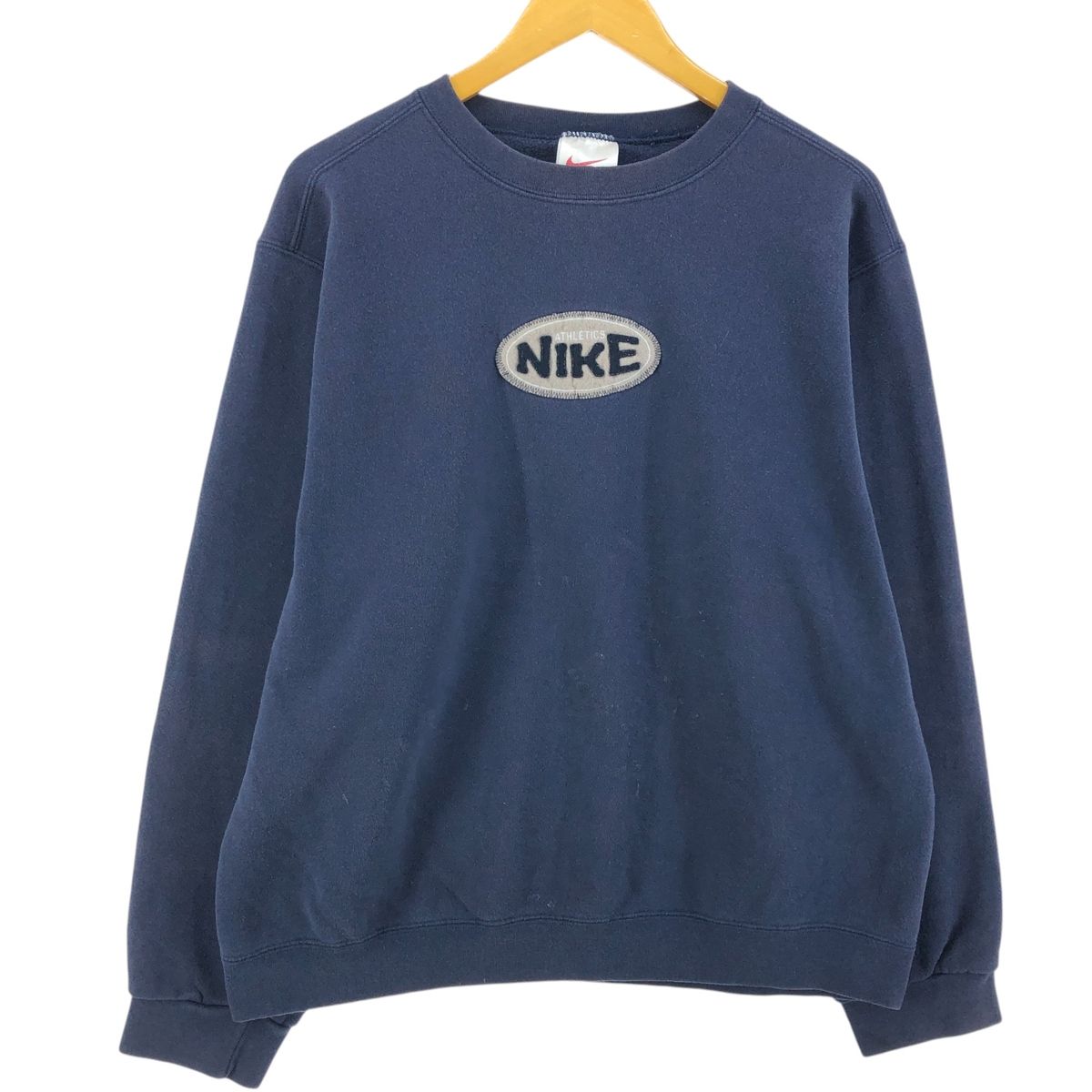 USA製 90ナイキ スウェット 90s USA製 NIKEナイキ ワンポイント ロゴ刺繍 スウェット