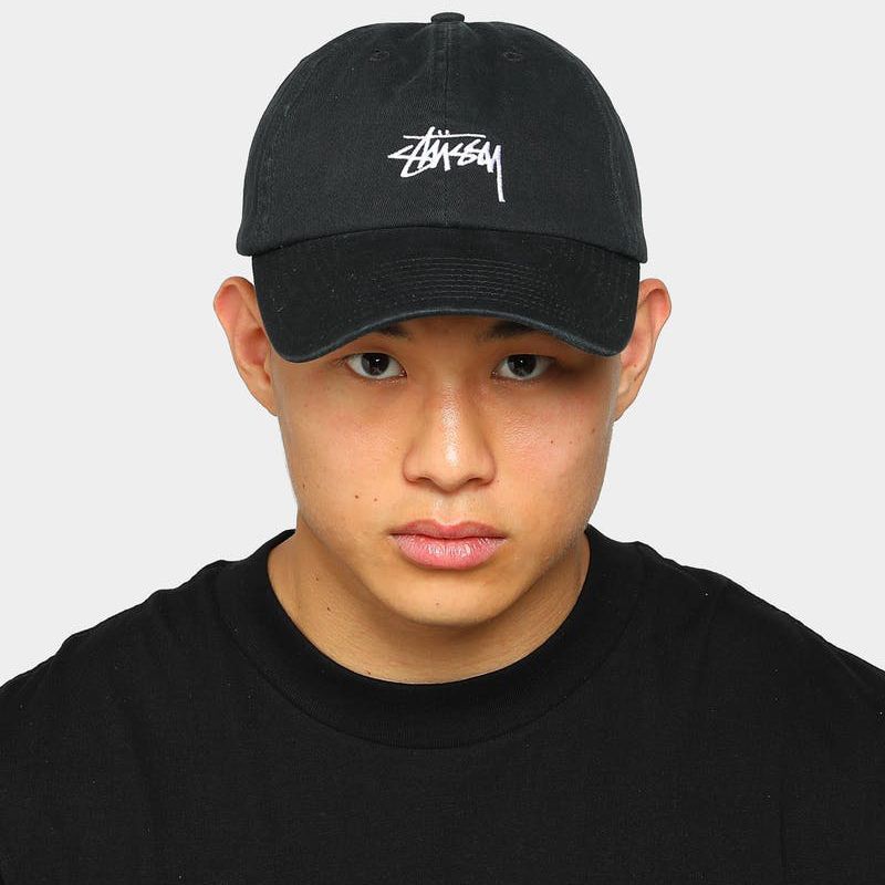 【新品未使用品】 Stussyキャップ 帽子 メンズ ☆関税込☆Stussy☆Stussy Sport Cap Black☆キャップ☆ (STUSSY