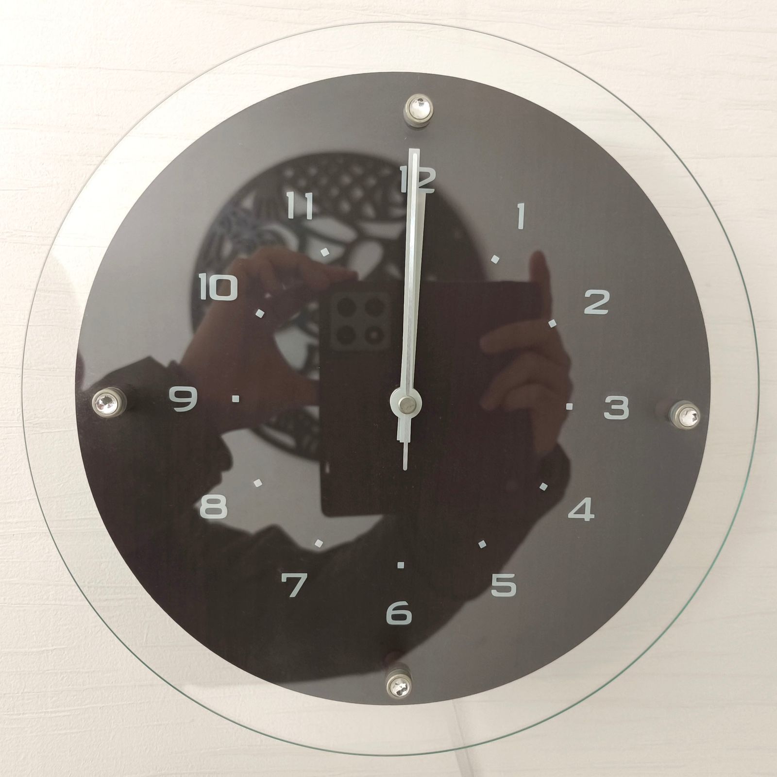 ノア精密・電波時計・壁掛け時計・振り子・インテリア・No.250217-28・梱包サイズ100