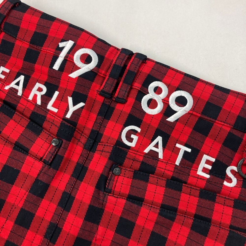 サイズ 0 PEARLY GATES パーリーゲイツ 055-1234004 ストレッチスカート チェック柄 レッド系 240101528512 ゴルフウェア レディース ストスト WHITEMONARCHHOTEL_COM