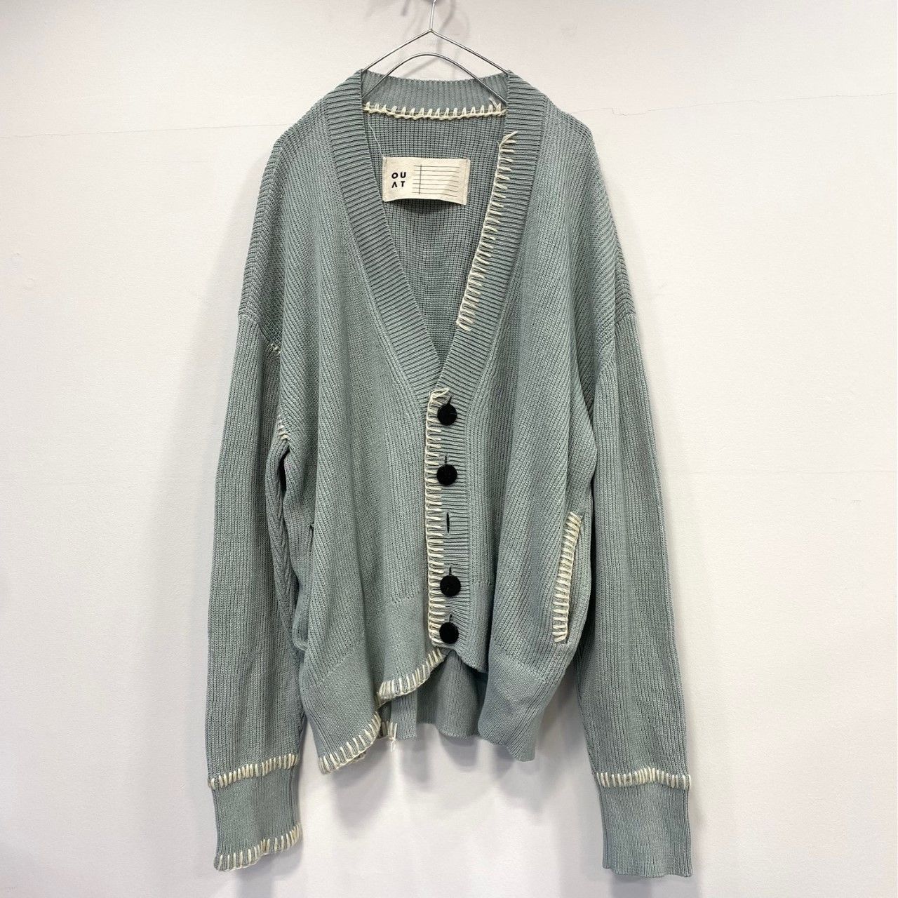 OUAT 22AW Office Cardigan Sax - メルカリ