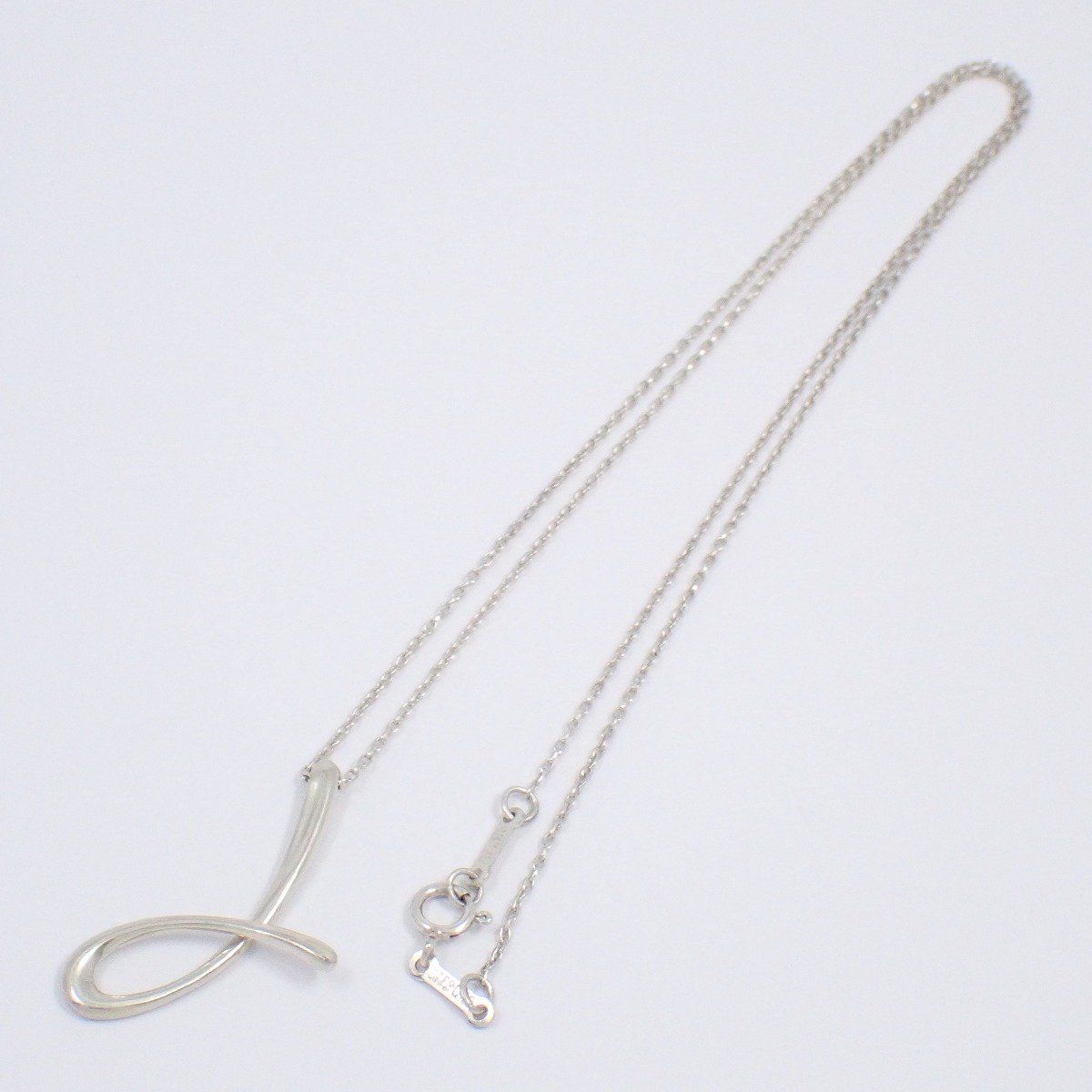 ★正規美品ティファニー　エルサペレッティイニシャル　h ネックレスシルバー925 TIFFANY＆Co. ティファニー エルサペレッティ イニシャル