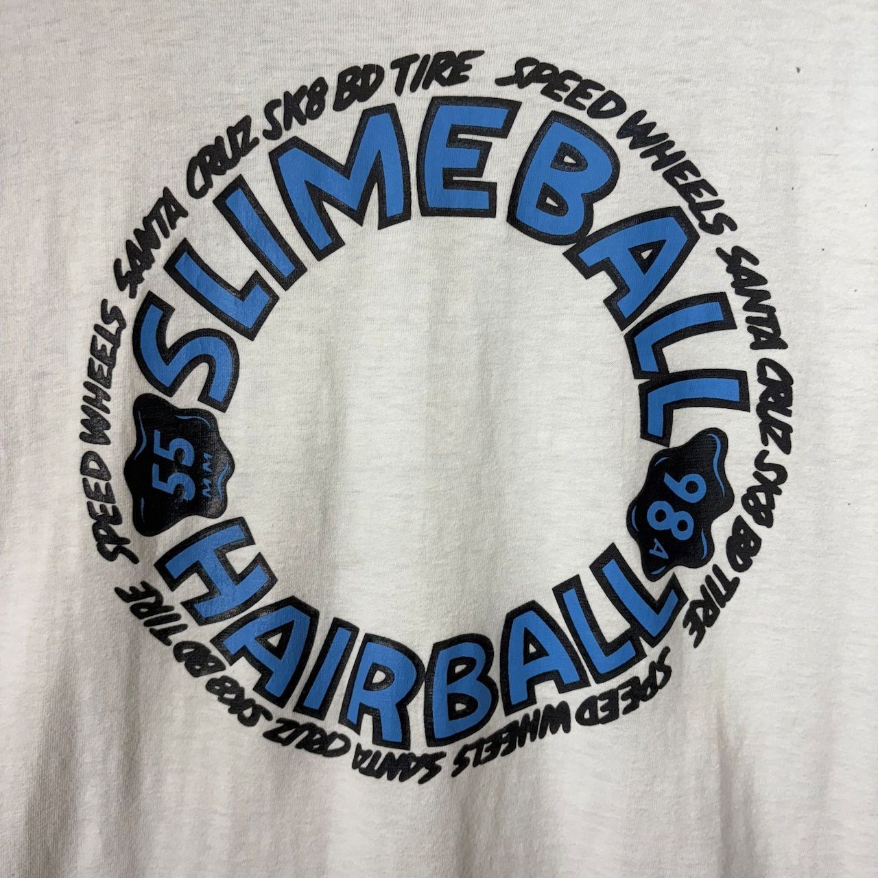 USA製 80s SLIMEBALL スライムボール マルチ プリント T-sh Tシャツ 