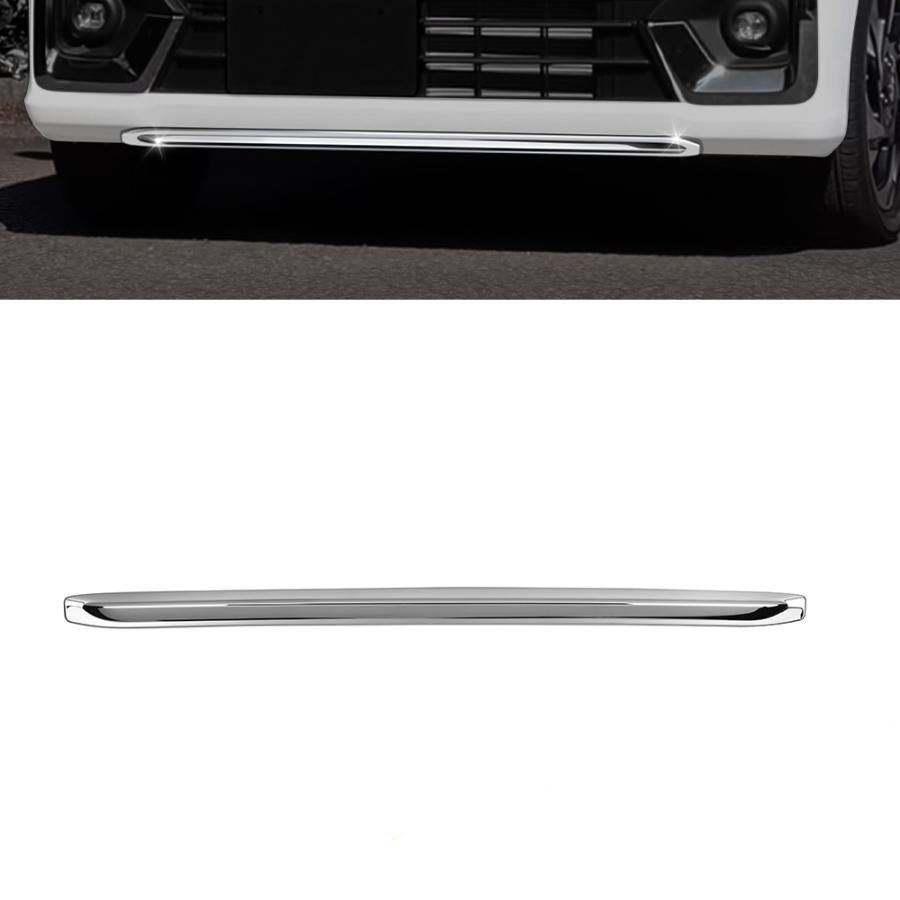 スズキ 新型スペーシアカスタム パーツ フロントバンパー ガーニッシュ