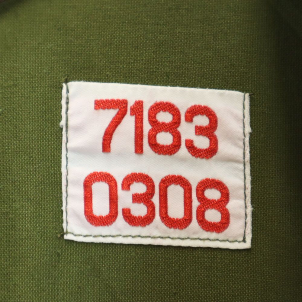デンマーク軍 70s ヴィンテージ ミリタリーコート カーキ DANISH ARMY