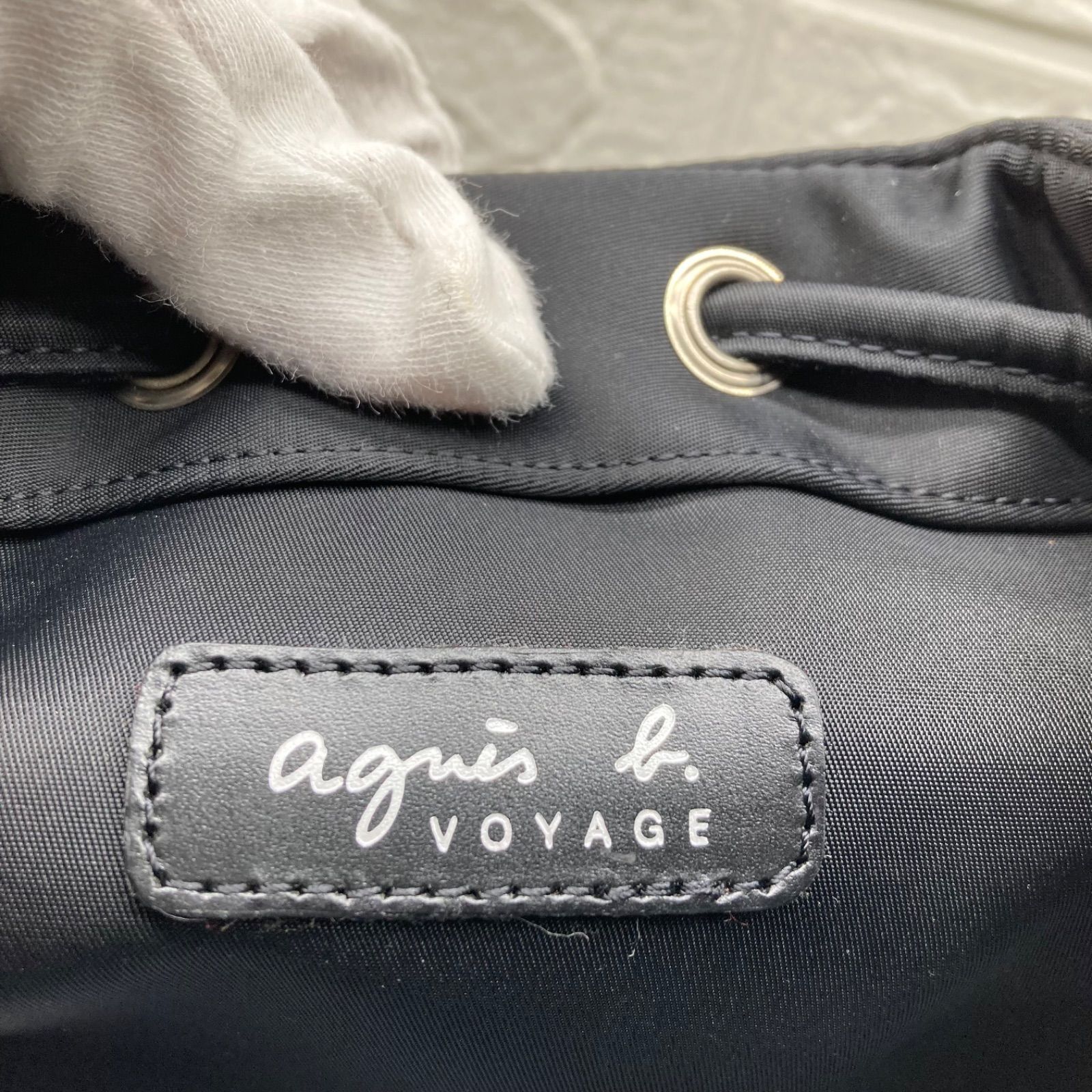 新品未使用❣️ agnes b. アニエスベー ナイロン 巾着型 リュック 