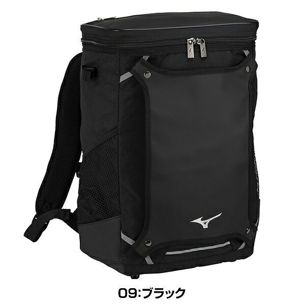 【新品未使用】 野球 リュック ジュニア 約30L バット収納可 ミズノ バックパックM 2024年NEWモデル 1FJDB021 野球バッグ リュックサック デイパック バッグ 少年用 子供用 