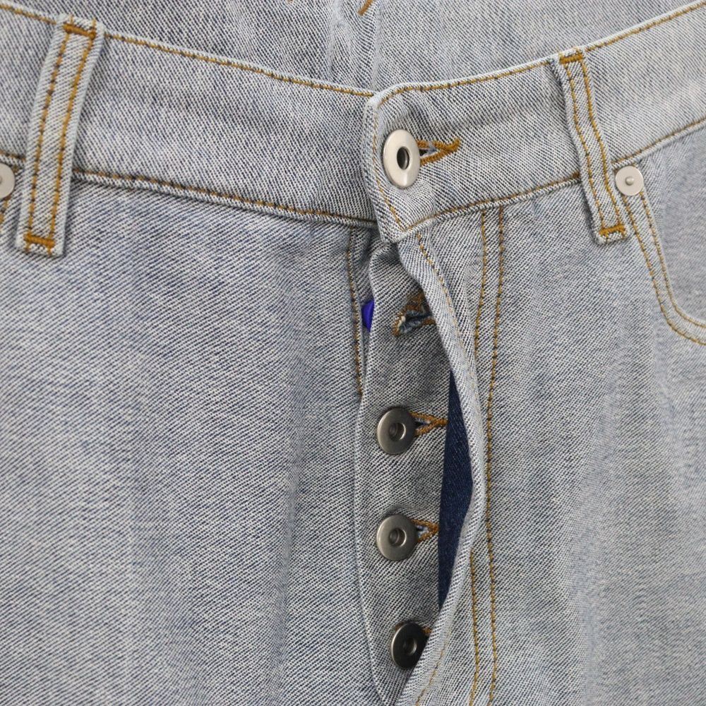 BURBERRY (バーバリー) EKD LOGO OVERSIZED JEANS オーバーサイズ