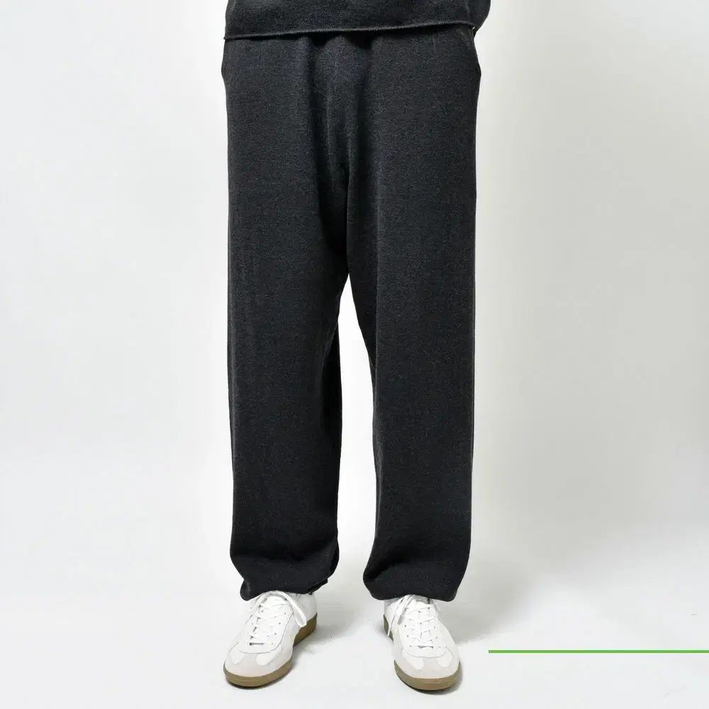 24SS COMOLI コモリ ニット セーター スウエットパンツ チャコールグレー 3