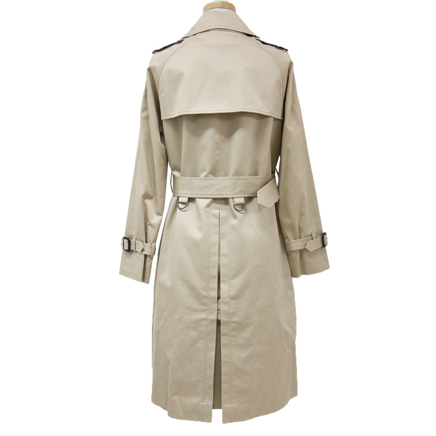 新品未使用BACCAベージュ トレンチコート BACCA バッカ コート トレンチコート ロング アウター ベージュ 34(7号