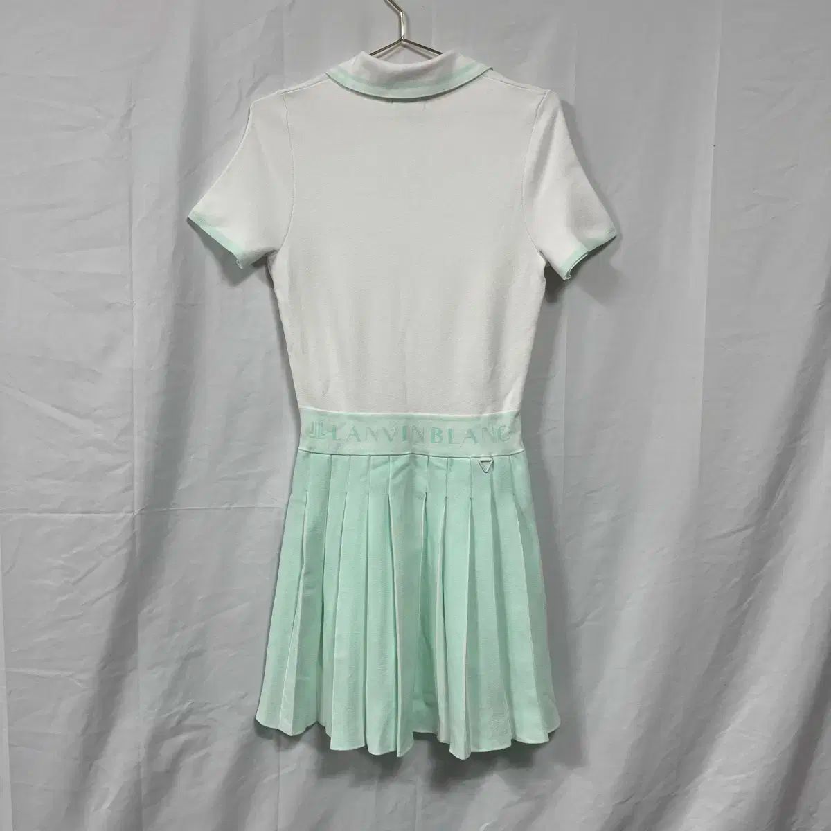 ハンソム Lanvin ランバン ゴルフ プリーツ ワンピース