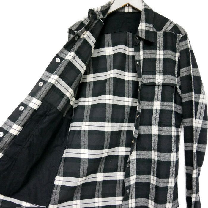 にかい様専用 Rick Owens リックオウエンス 19SS COTTON PLAID 